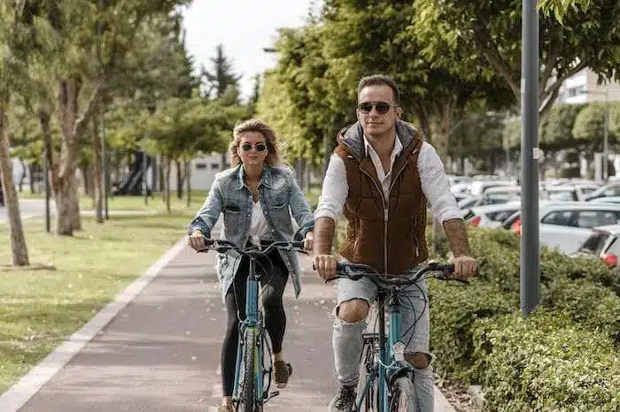 Paseo en bici con Vee